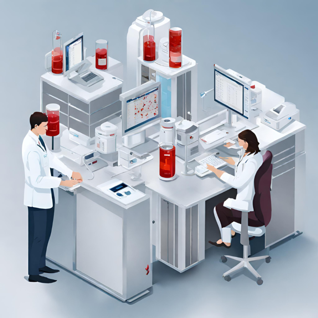 Blood bank management software Image